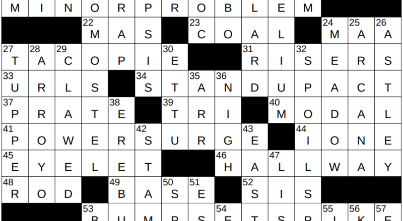 0108 25 NY Times Crossword 8 Jan 25 Wednesday NYXCrossword