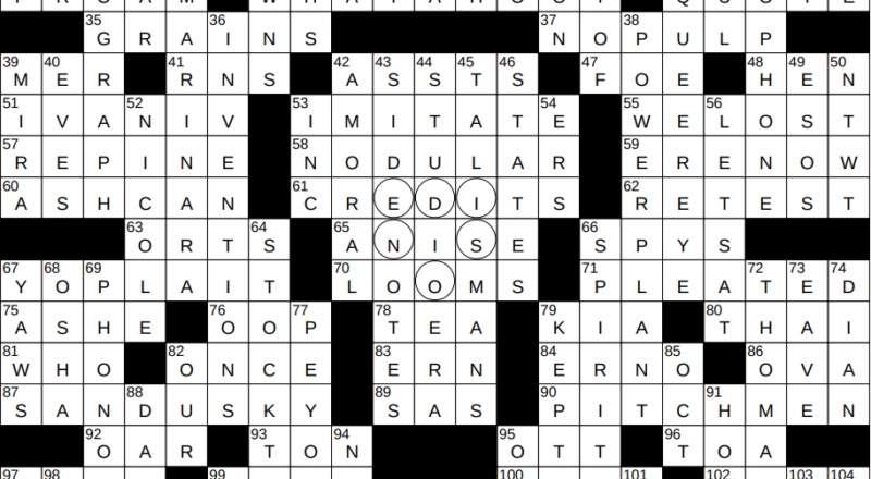0211 24 NY Times Crossword 11 Feb 24 Sunday NYXCrossword
