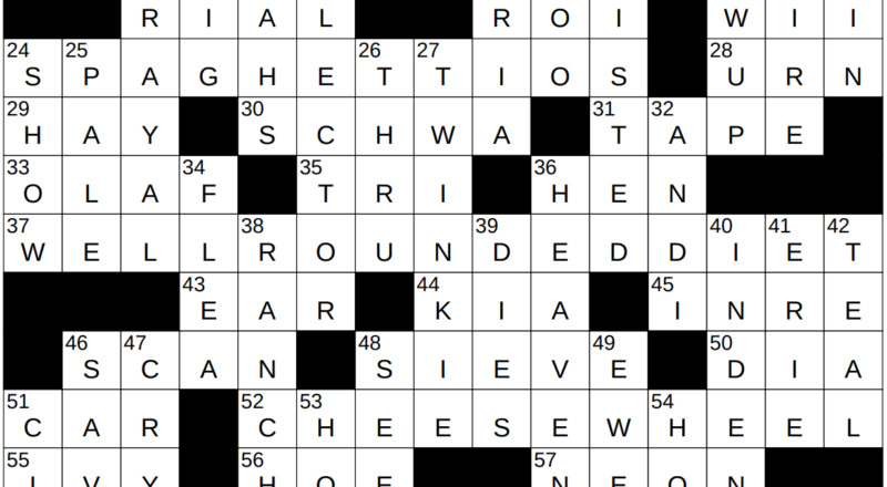 0213 23 NY Times Crossword 13 Feb 23 Monday NYXCrossword