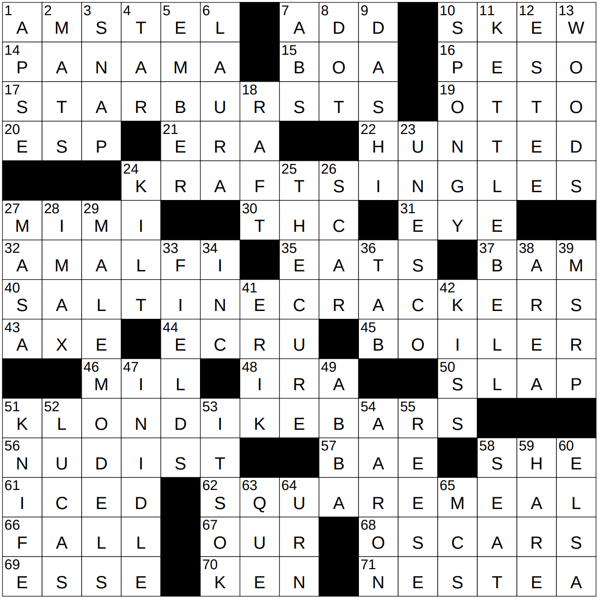 0214 23 NY Times Crossword 14 Feb 23 Tuesday NYXCrossword