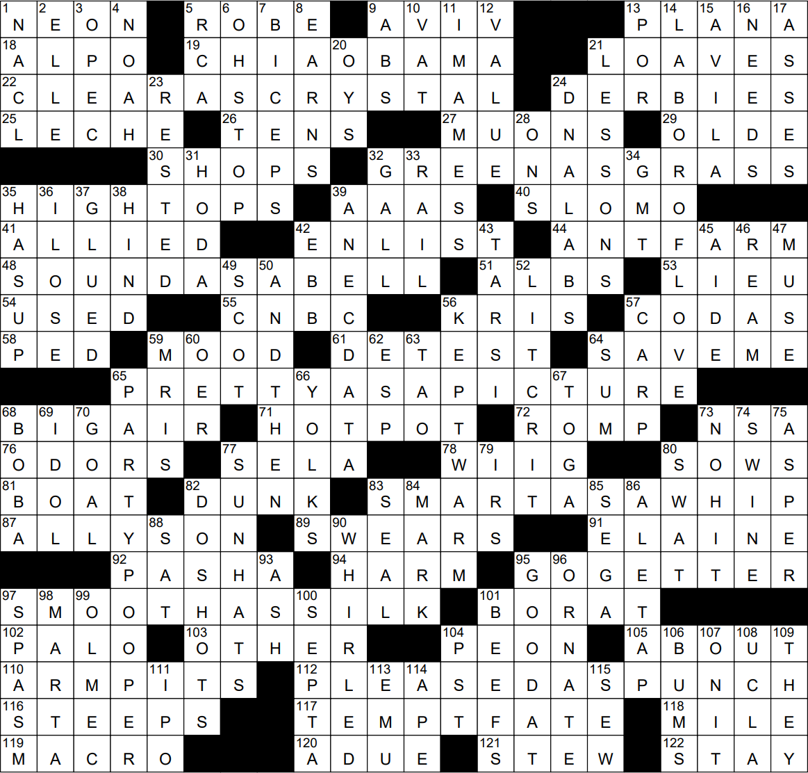 0219 23 NY Times Crossword 19 Feb 23 Sunday NYXCrossword