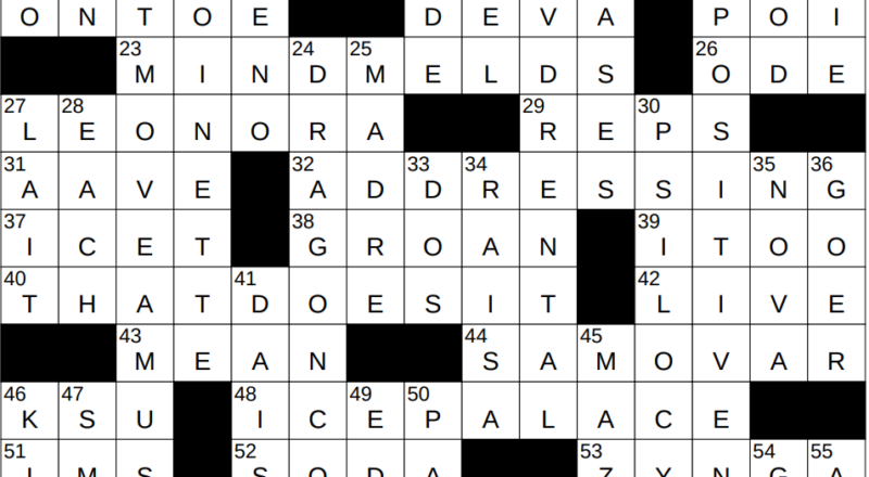 0322 25 NY Times Crossword 22 Mar 25 Saturday NYXCrossword