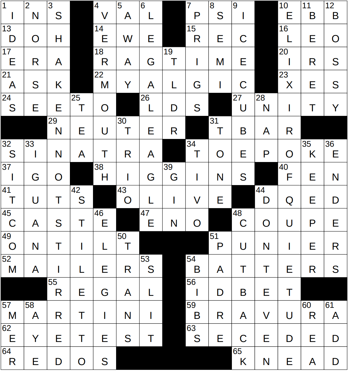0404 24 NY Times Crossword 4 Apr 24 Thursday NYXCrossword