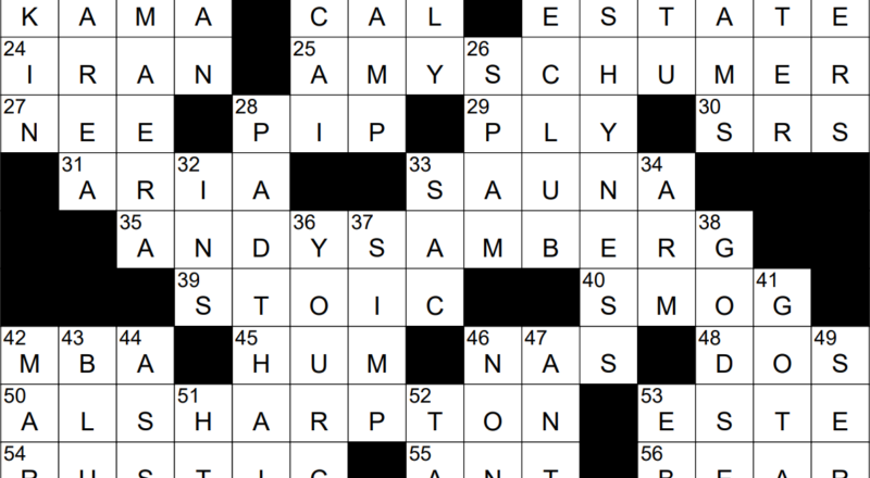 0522 23 NY Times Crossword 22 May 23 Monday NYXCrossword