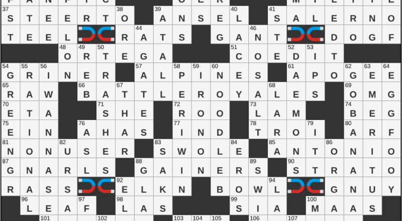 0608 25 NY Times Crossword 8 Jun 25 Sunday NYXCrossword