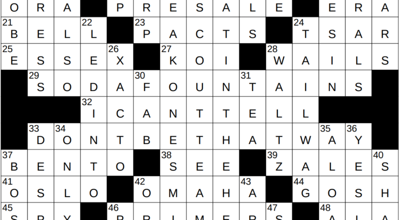 0714 23 NY Times Crossword 14 Jul 23 Friday NYXCrossword