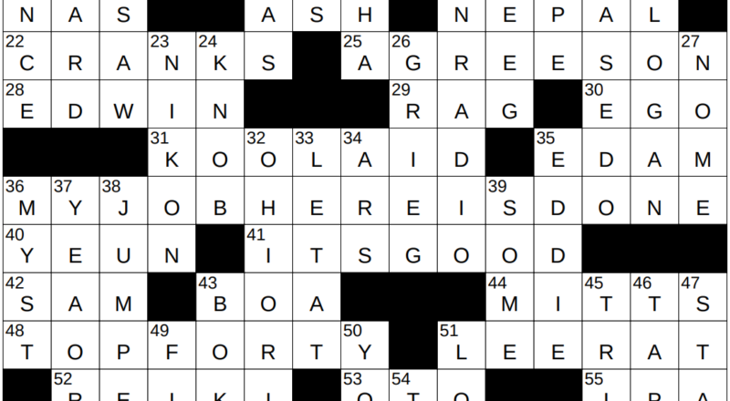 0823 25 NY Times Crossword 23 Aug 25 Saturday NYXCrossword