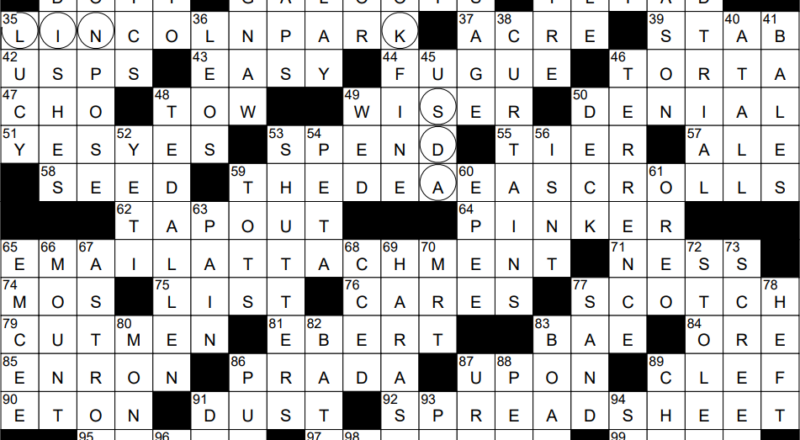 0903 23 NY Times Crossword 3 Sep 23 Sunday NYXCrossword
