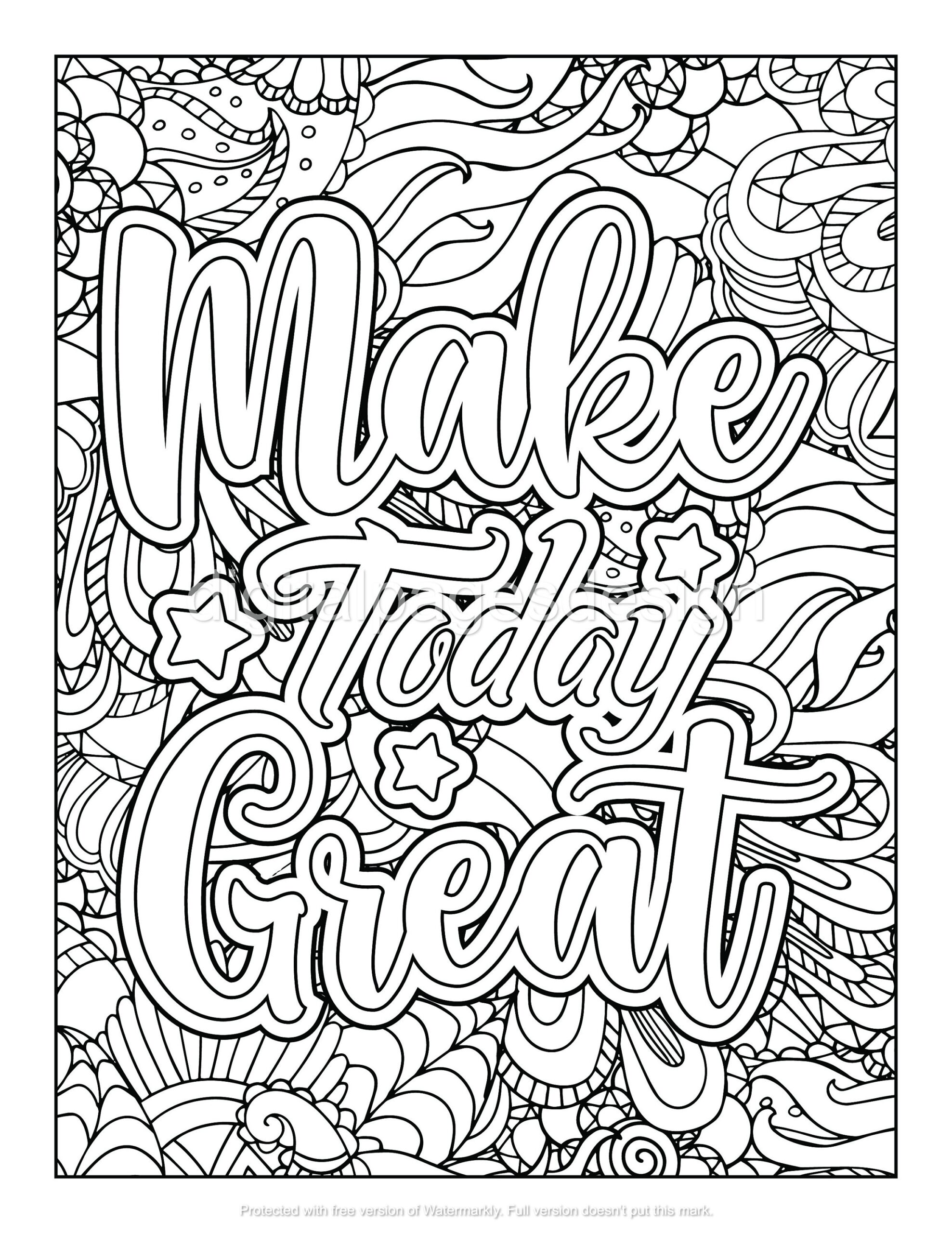 10 Adult Coloring Pages STRESS RELIEF Etsy Finland