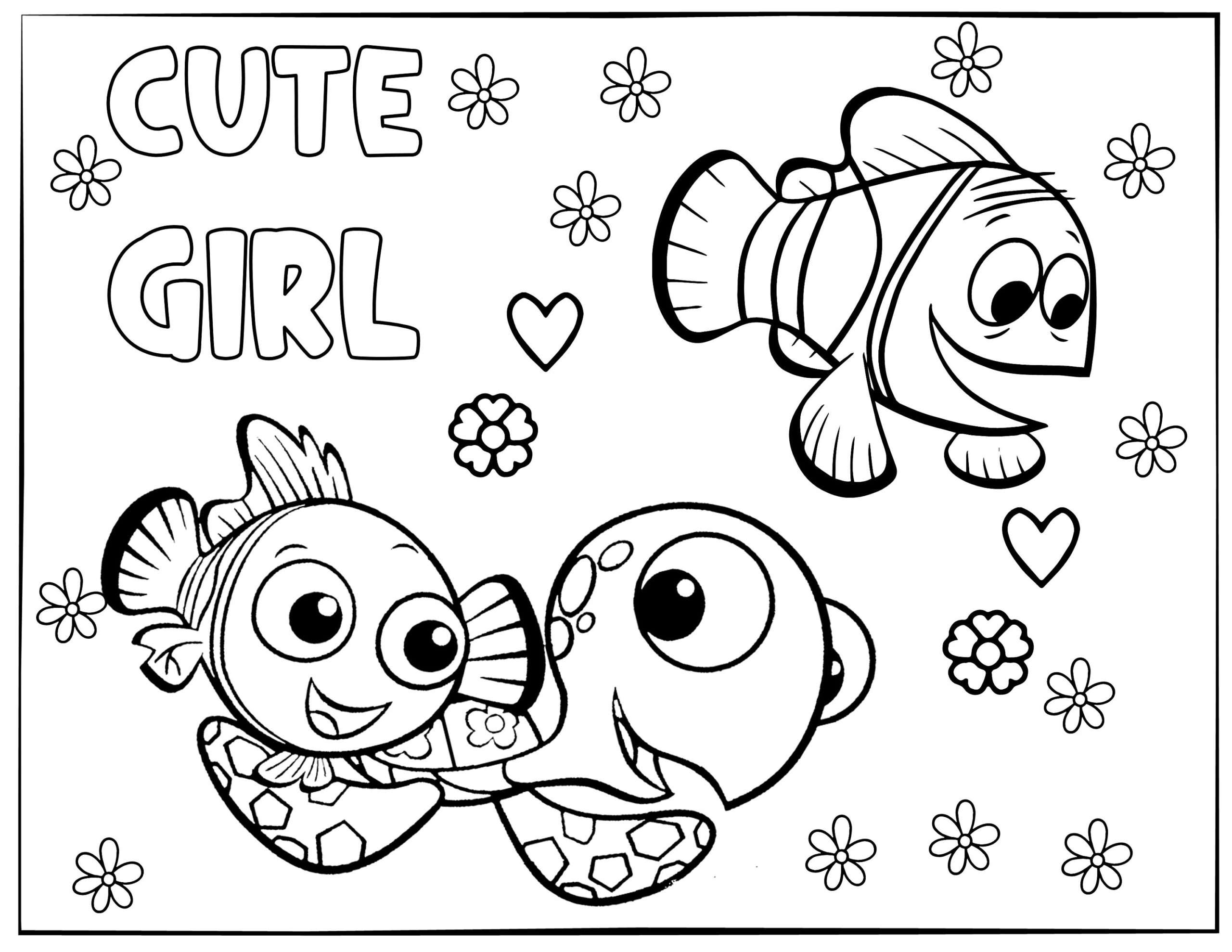 nemo coloring pages
