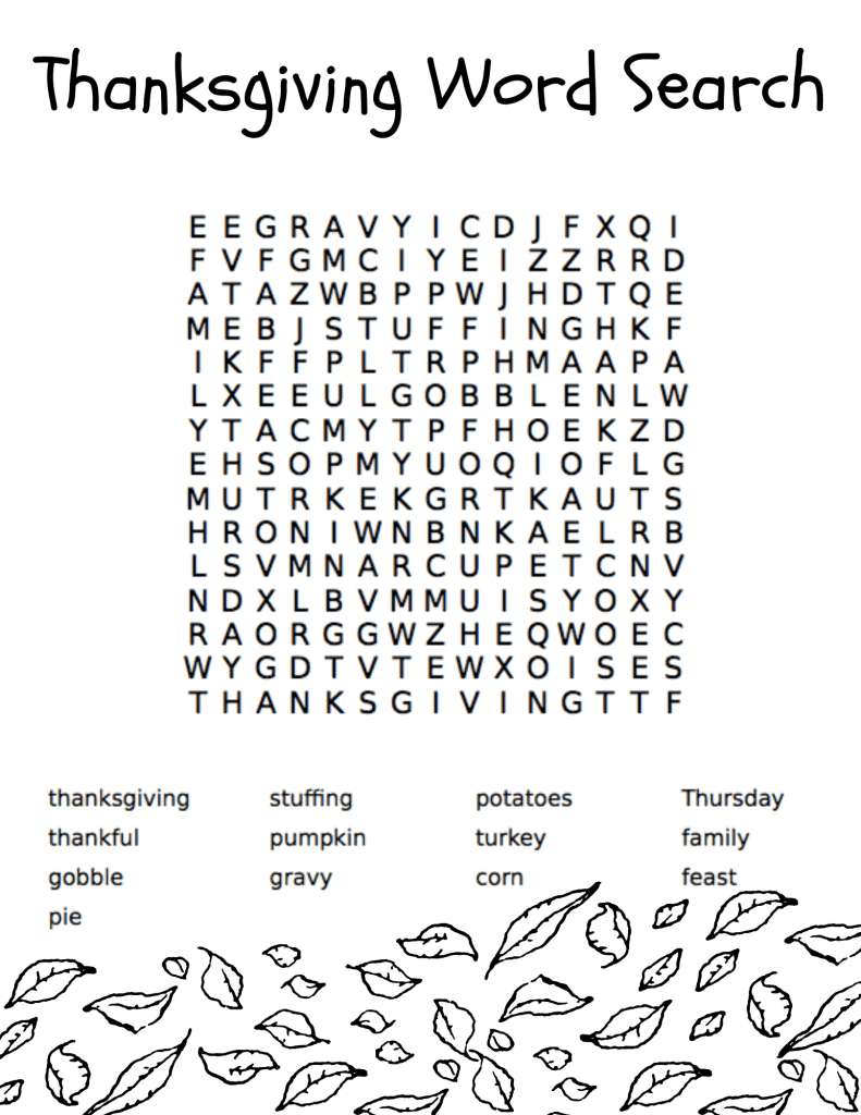 10 Thanksgiving Activities For Kids Plus Free Printables