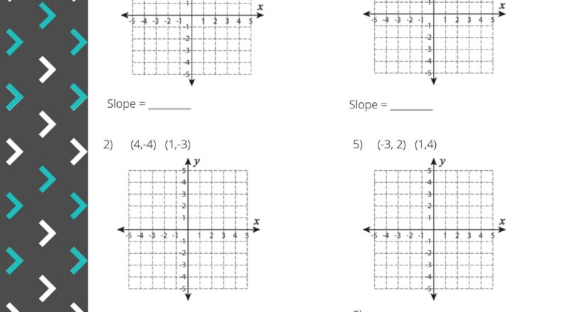 10 Variations Of Slope Worksheets with Answers EduWorksheets