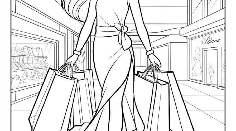 100 Barbie Coloring Pages Free PDF To Print Woo Coloring