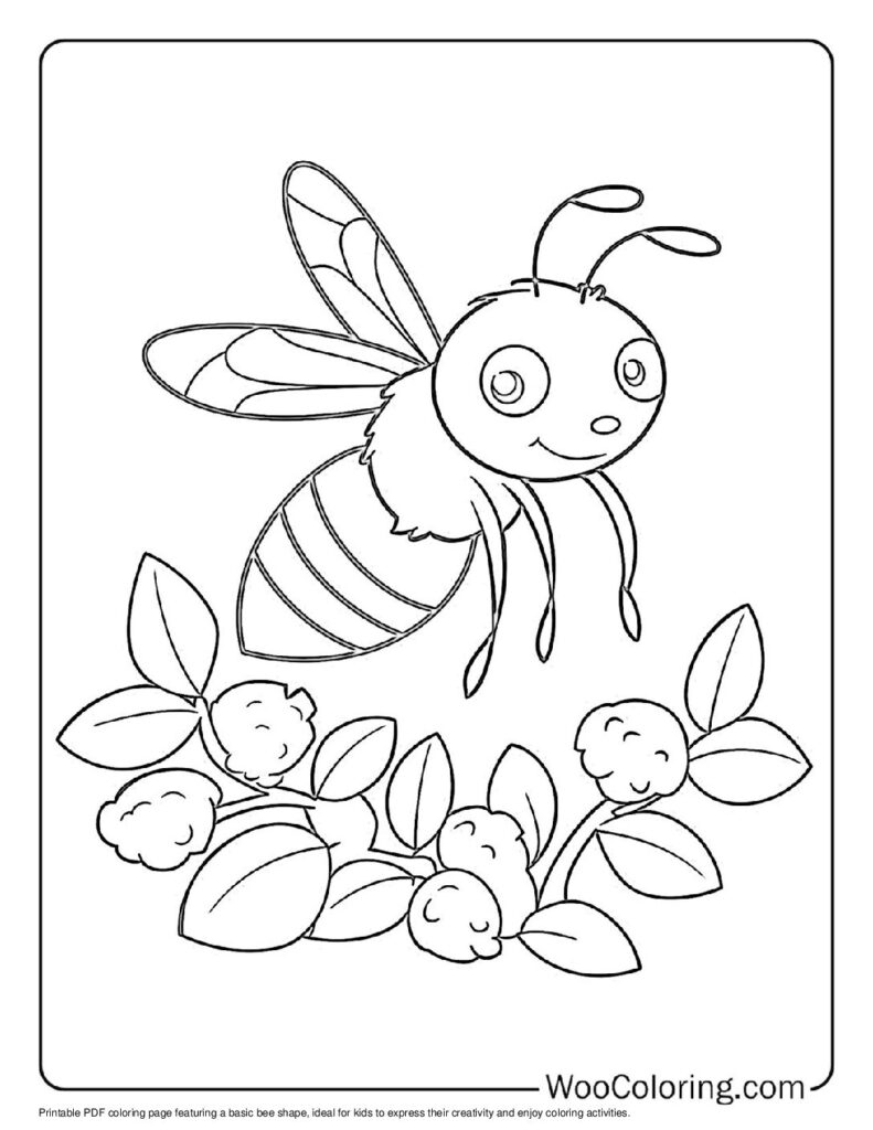100 Bee Coloring Pages Free PDF To Print Woo Coloring 100 Bee Coloring Pages Free PDF To Print Woo Coloring