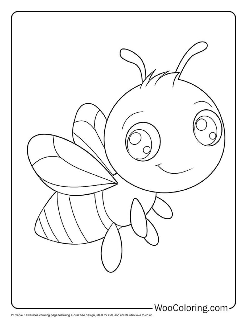 100 Bee Coloring Pages Free PDF To Print Woo Coloring 100 Bee Coloring Pages Free PDF To Print Woo Coloring