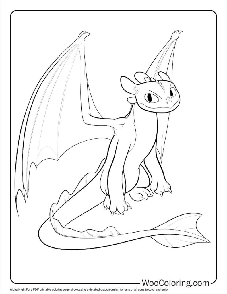 100 How To Train Your Dragon Coloring Pages Free PDF To Print Woo Coloring