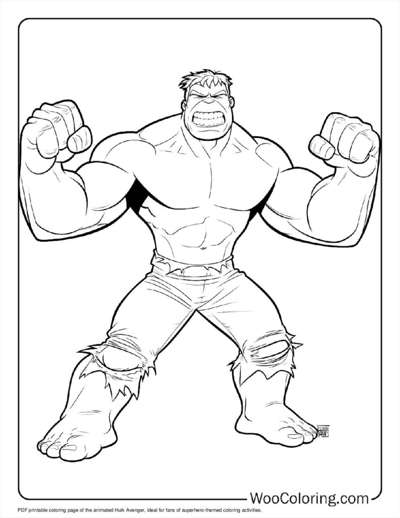 100 Hulk Coloring Pages Free PDF To Print Woo Coloring 100 Hulk Coloring Pages Free PDF To Print Woo Coloring