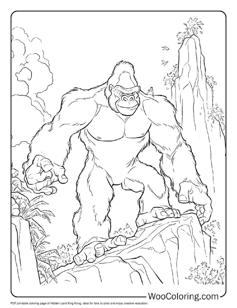 100 King Kong Coloring Pages Free PDF To Print Woo Coloring 100 King Kong Coloring Pages Free PDF To Print Woo Coloring