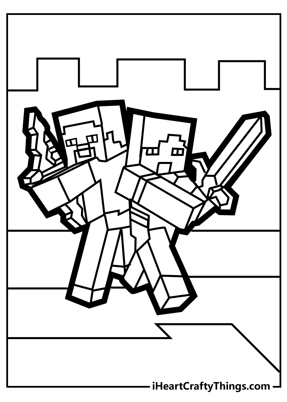 minecraft free coloring pages minecraft free coloring pages