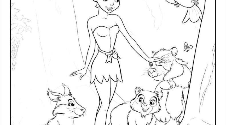 100 Tinker Bell Coloring Pages Free PDF To Print Woo Coloring