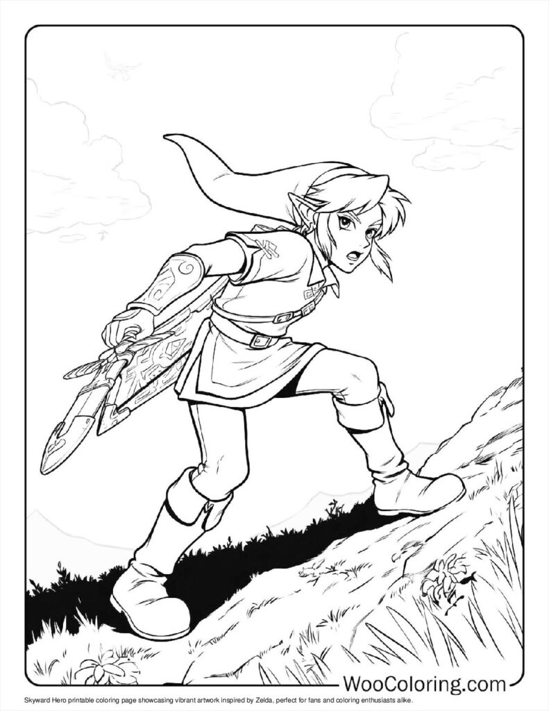 legend of zelda coloring pages legend of zelda coloring pages