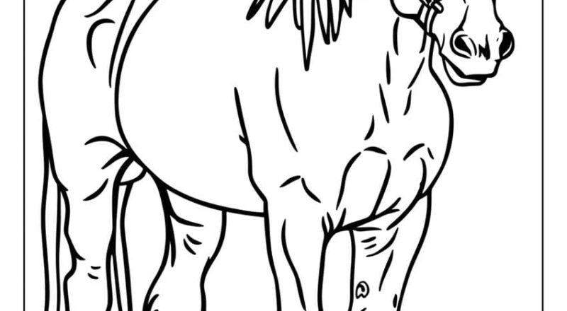 103 Horse Coloring Pages Free Printables For All Ages
