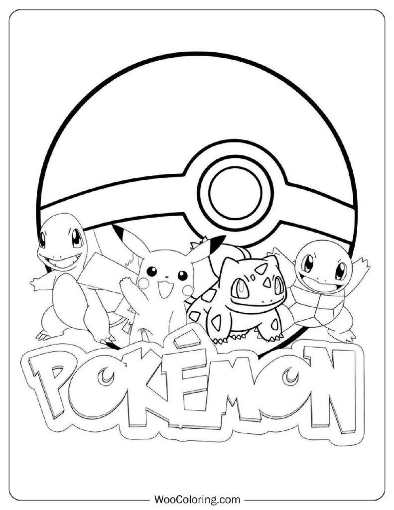 coloring pages printable pokemon