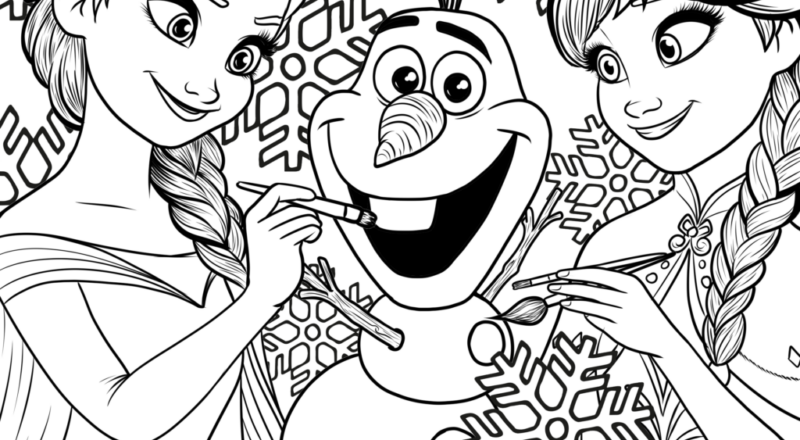 12 Elsa Coloring Pages For Little Frozen Fans TheToyZone