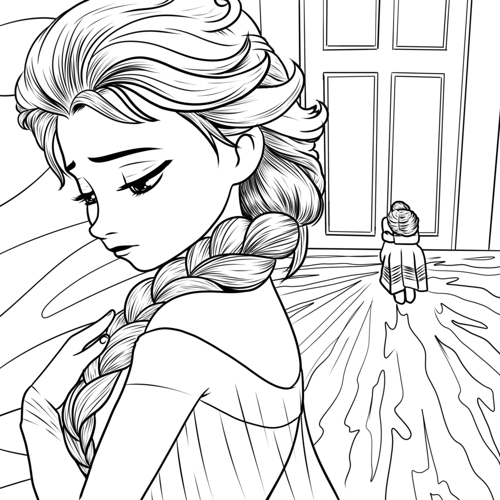 elsa frozen coloring pages elsa frozen coloring pages