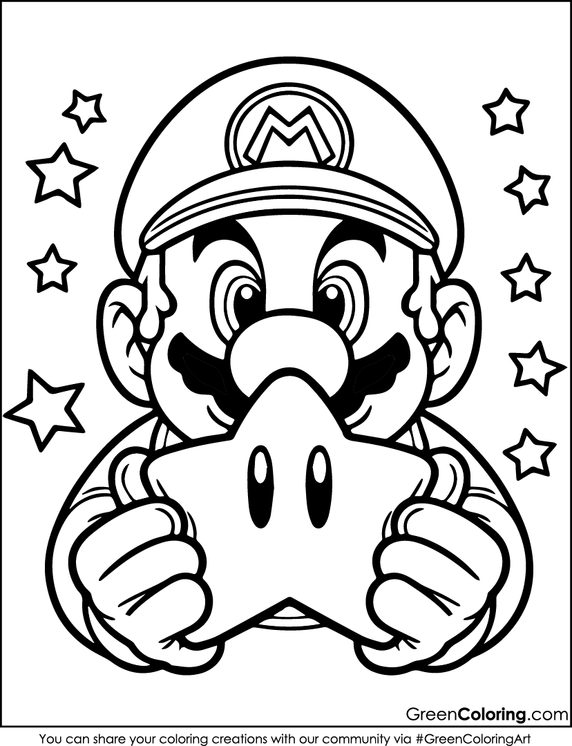 mario characters coloring pages mario characters coloring pages