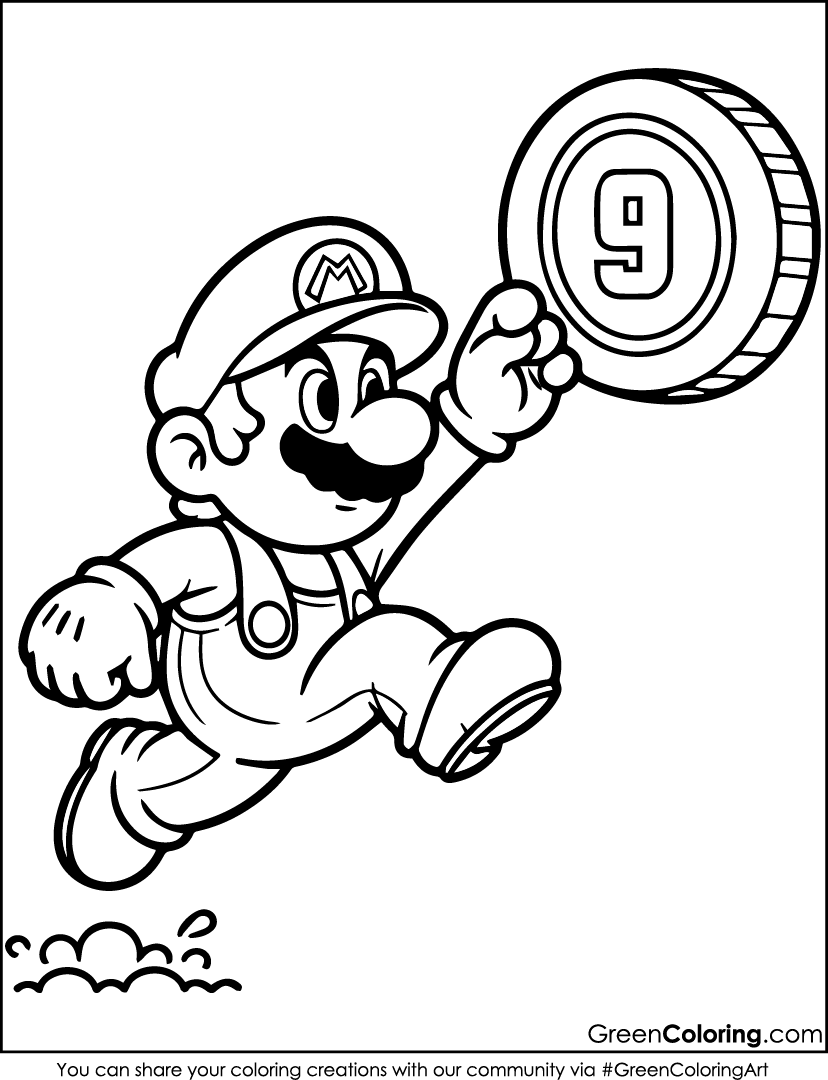 mario and luigi coloring pages mario and luigi coloring pages