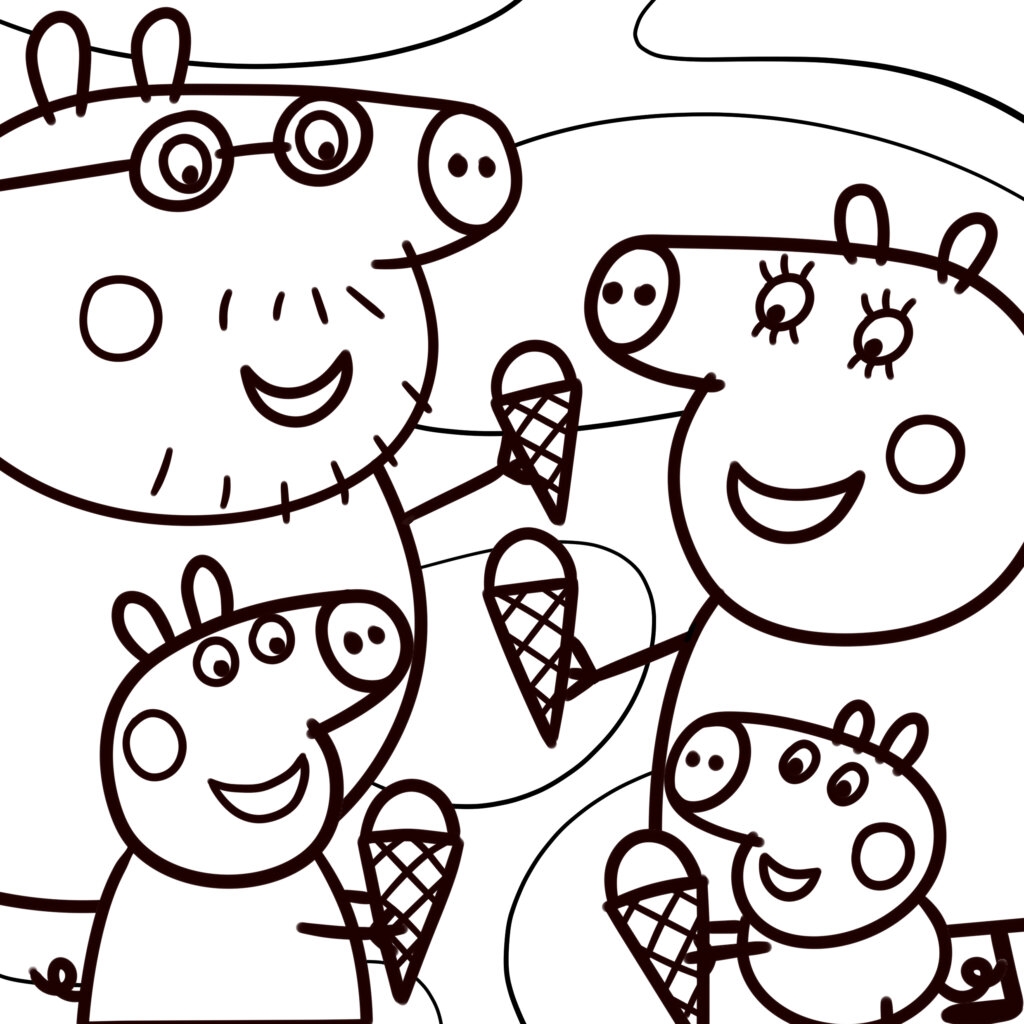 12 Peppa Pig Coloring Pages TheToyZone