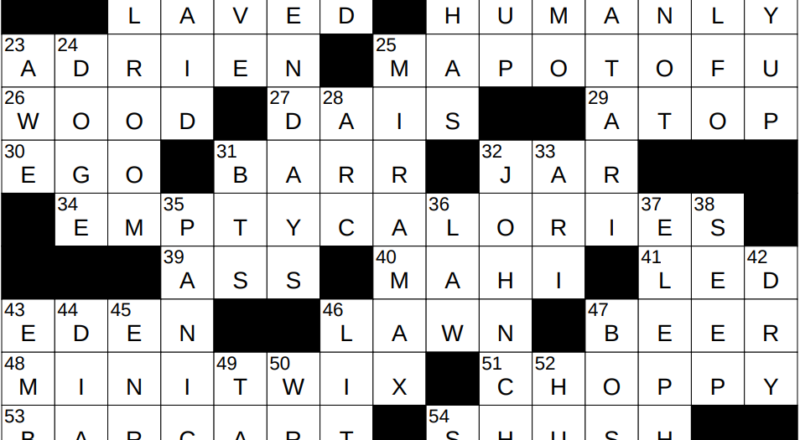 1203 24 NY Times Crossword 3 Dec 24 Tuesday NYXCrossword