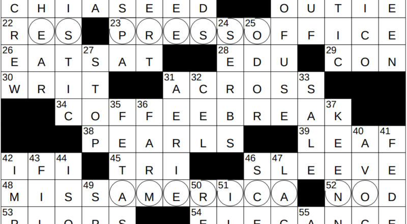 1216 24 NY Times Crossword 16 Dec 24 Monday NYXCrossword