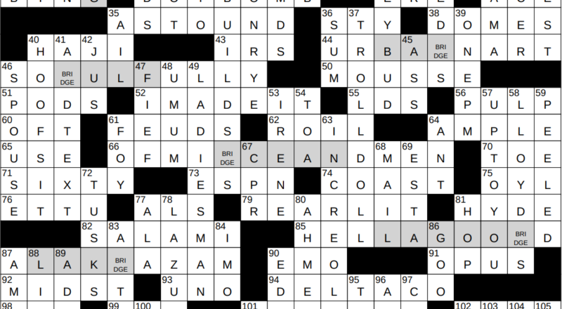 1217 23 NY Times Crossword 17 Dec 23 Sunday NYXCrossword