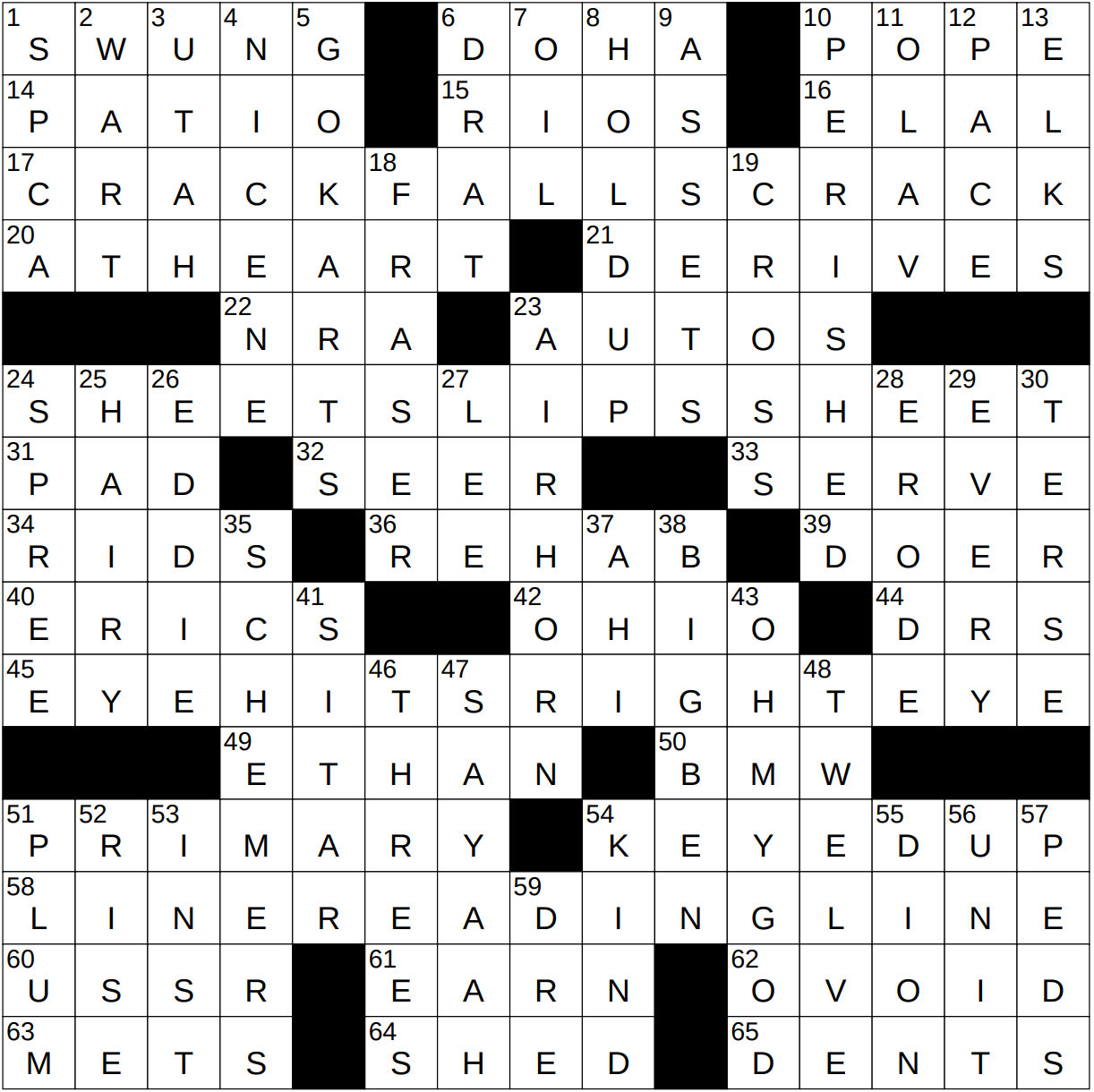 1220 22 NY Times Crossword 20 Dec 22 Tuesday NYXCrossword