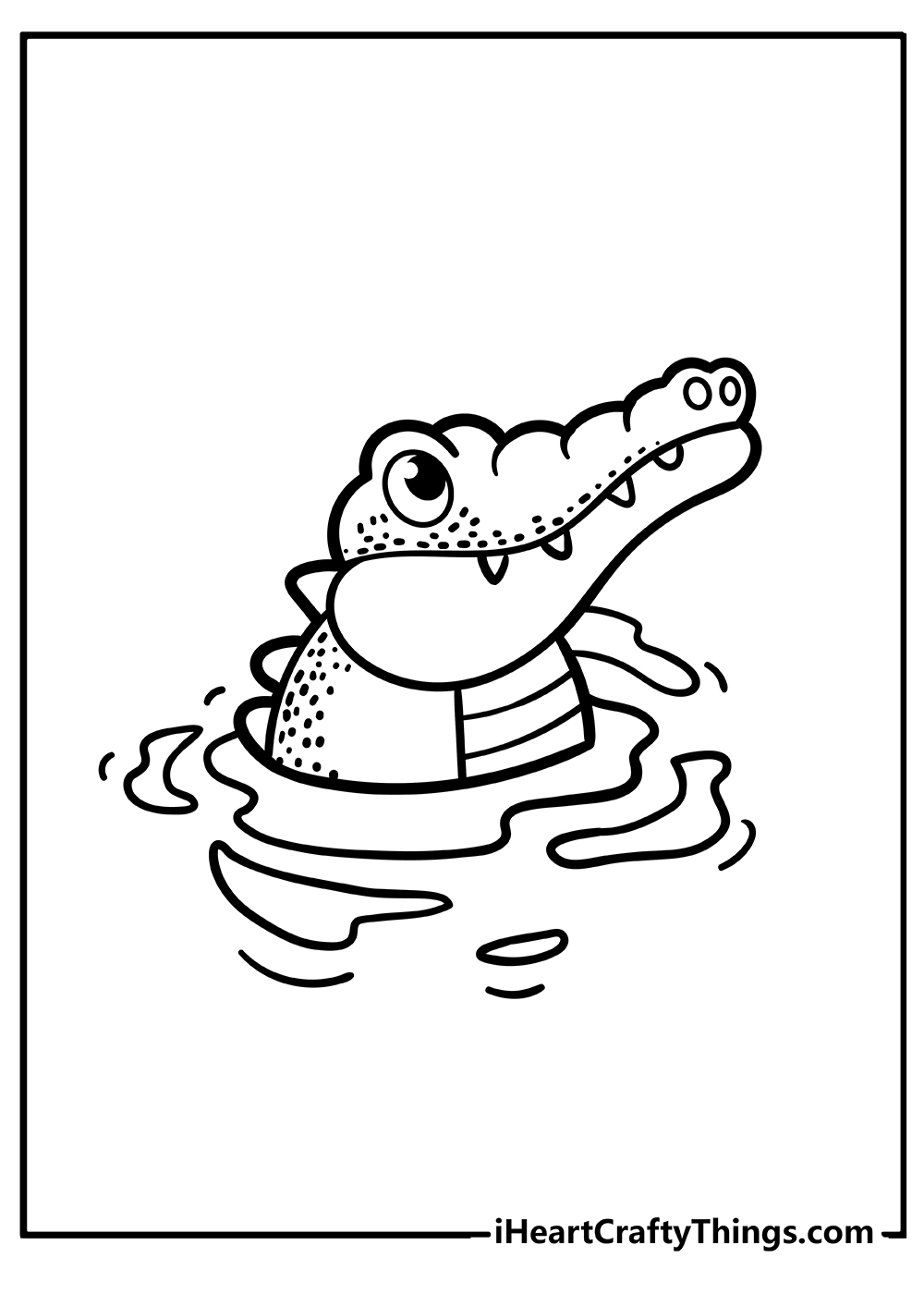 15 Crocodile Coloring Pages 100 Free Printables 