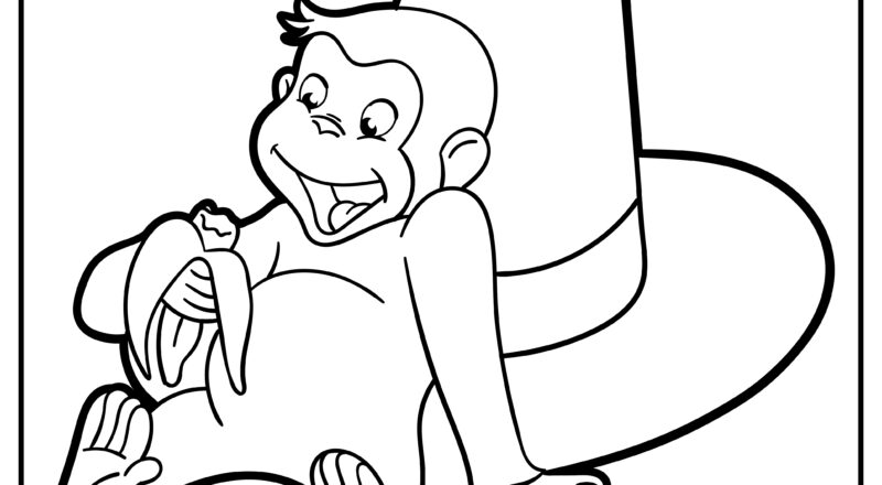 15 Curious George Coloring Pages 100 Free Printables