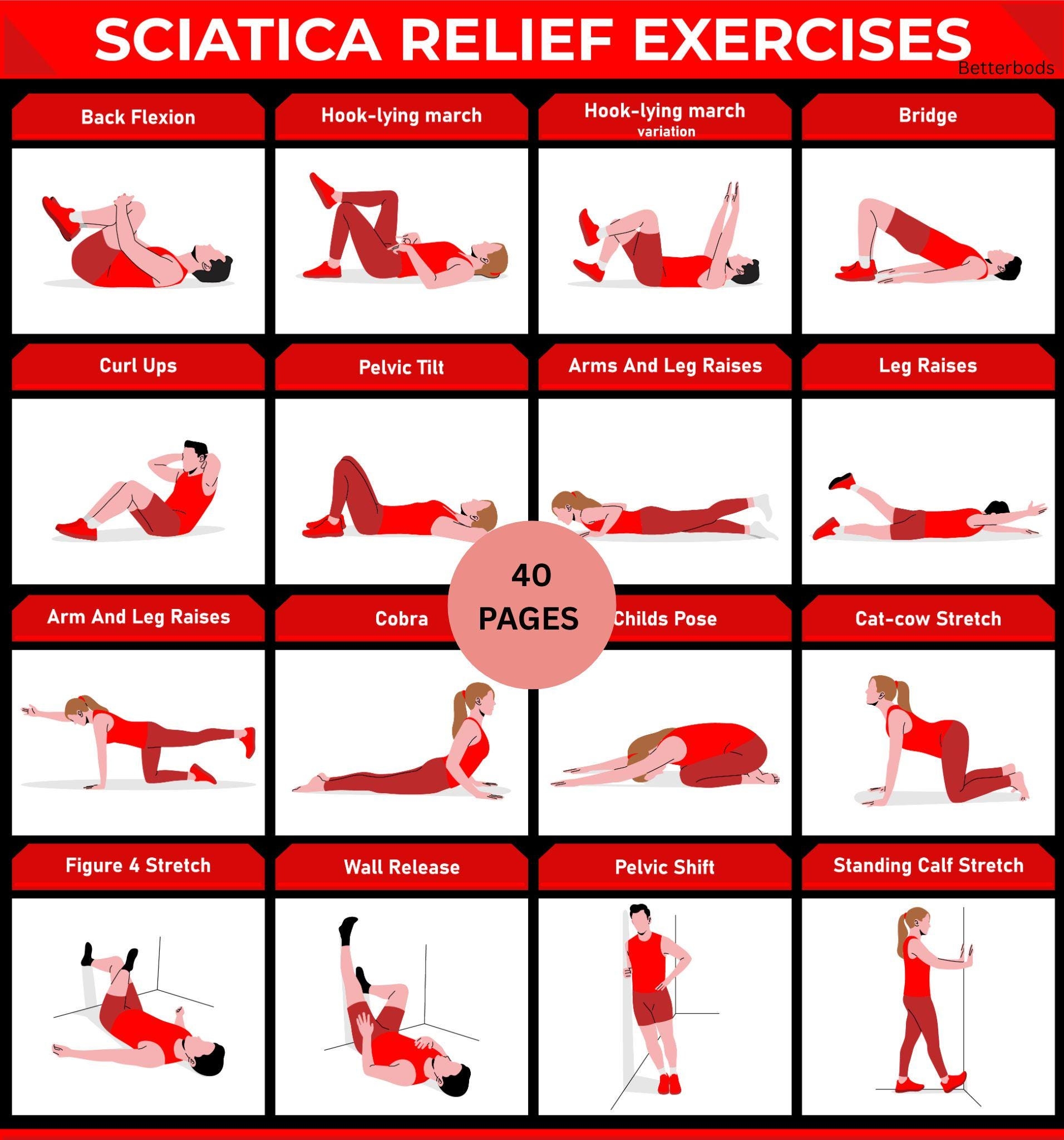 16 Exercises For Back Pain Sciatica Pain Nerve Pilates Balance Stability 30day 12 Week Self Challenge Workout Physical Therapy PDF Download Etsy 16 Exercises For Back Pain Sciatica Pain Nerve Pilates Balance Stability 30day 12 Week Self Challenge Workout Physical Therapy PDF Download Etsy