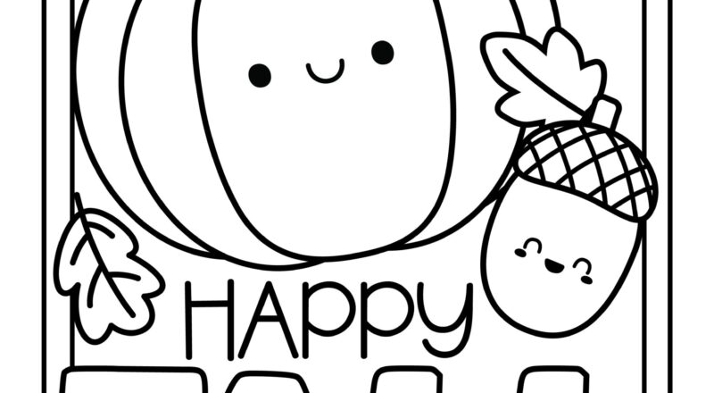 16 Fall Coloring Pages Free Printable PDF Downloads Cute Coloring Pages For Kids