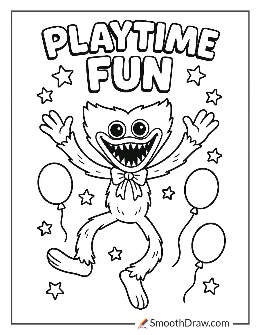 17 Poppy Playtime Coloring Pages Smooth Draw 17 Poppy Playtime Coloring Pages Smooth Draw