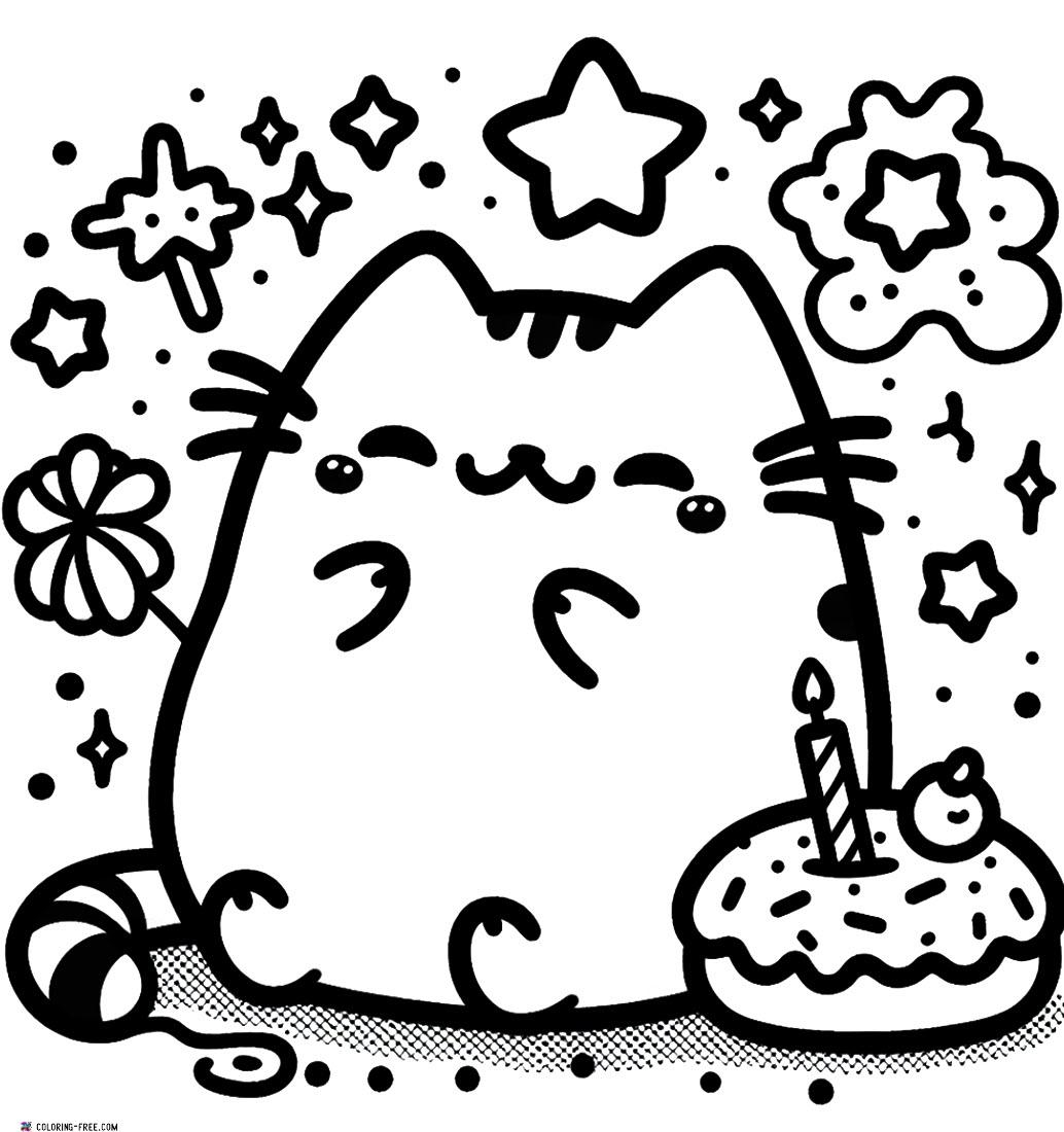 1866 Page The Kawaii Pusheen Coloring Page Is A Delightful 1866 Page The Kawaii Pusheen Coloring Page Is A Delightful