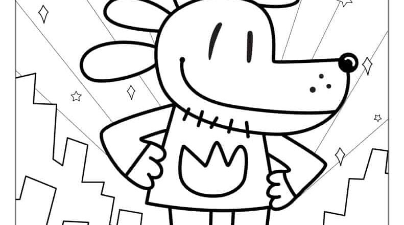 19 Dog Man Coloring Pages Free PDF Printables