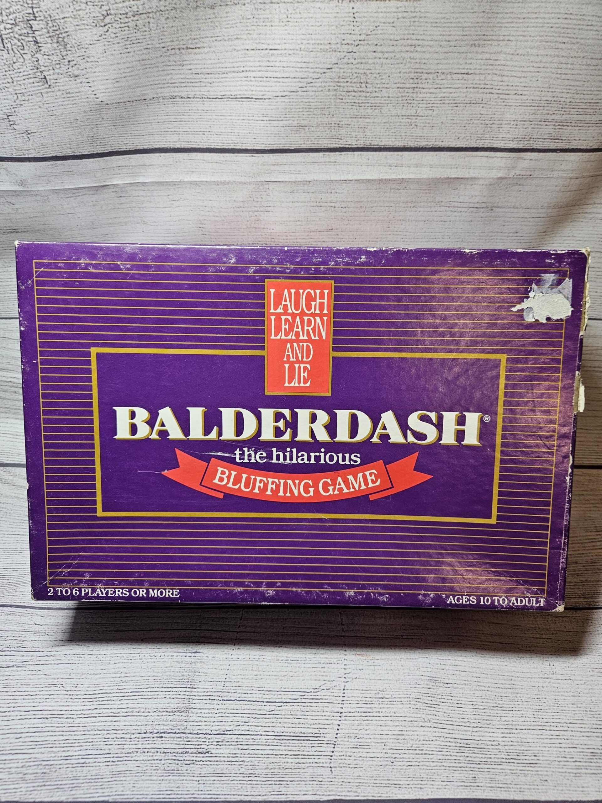 1984 Original BALDERDASH Hilarious Bluffing Family Board Game COMPLETE Etsy 1984 Original BALDERDASH Hilarious Bluffing Family Board Game COMPLETE Etsy