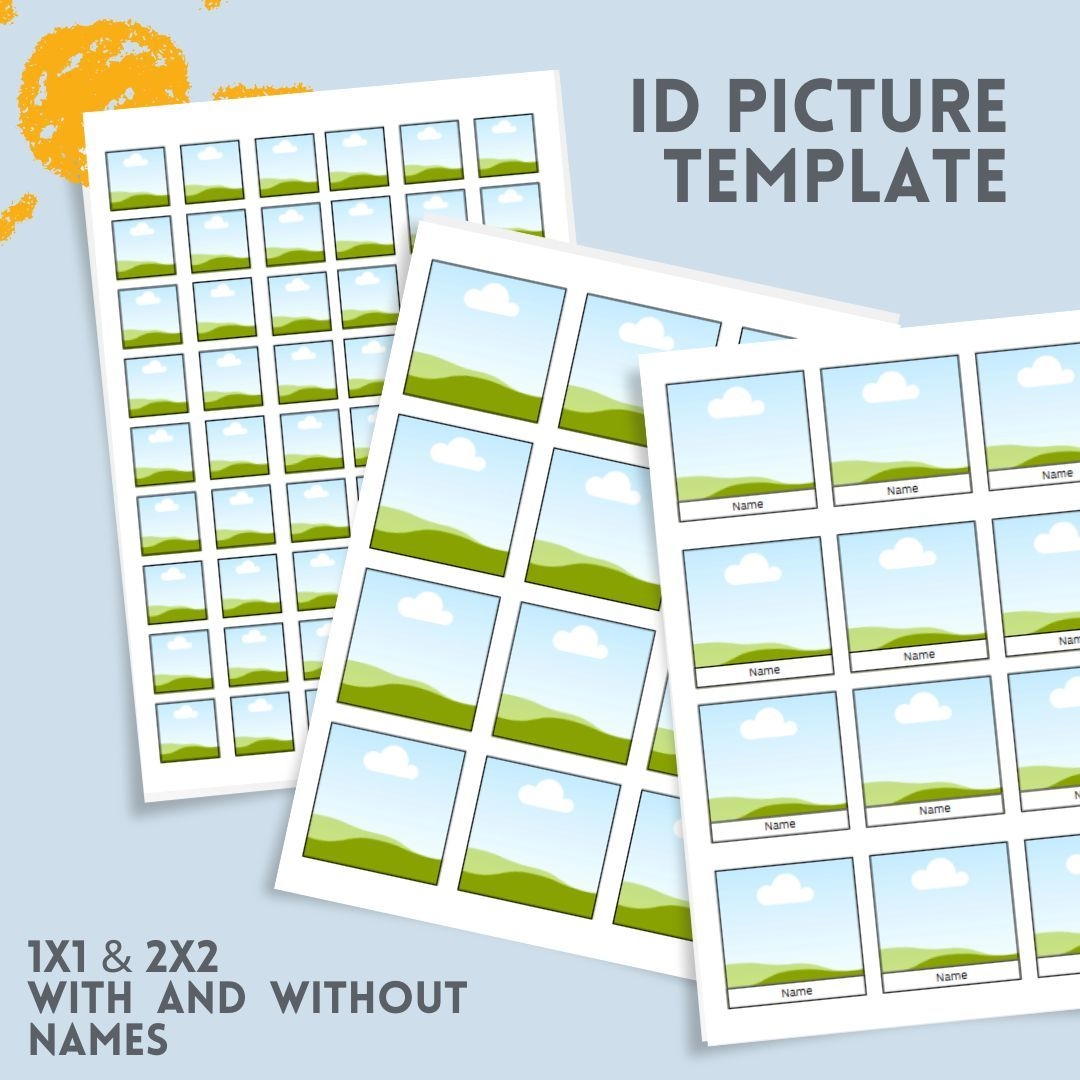 1x1 2x2 ID PICTURE TEMPLATE W NAME By Iahzi Raket PH 1x1 2x2 ID PICTURE TEMPLATE W NAME By Iahzi Raket PH