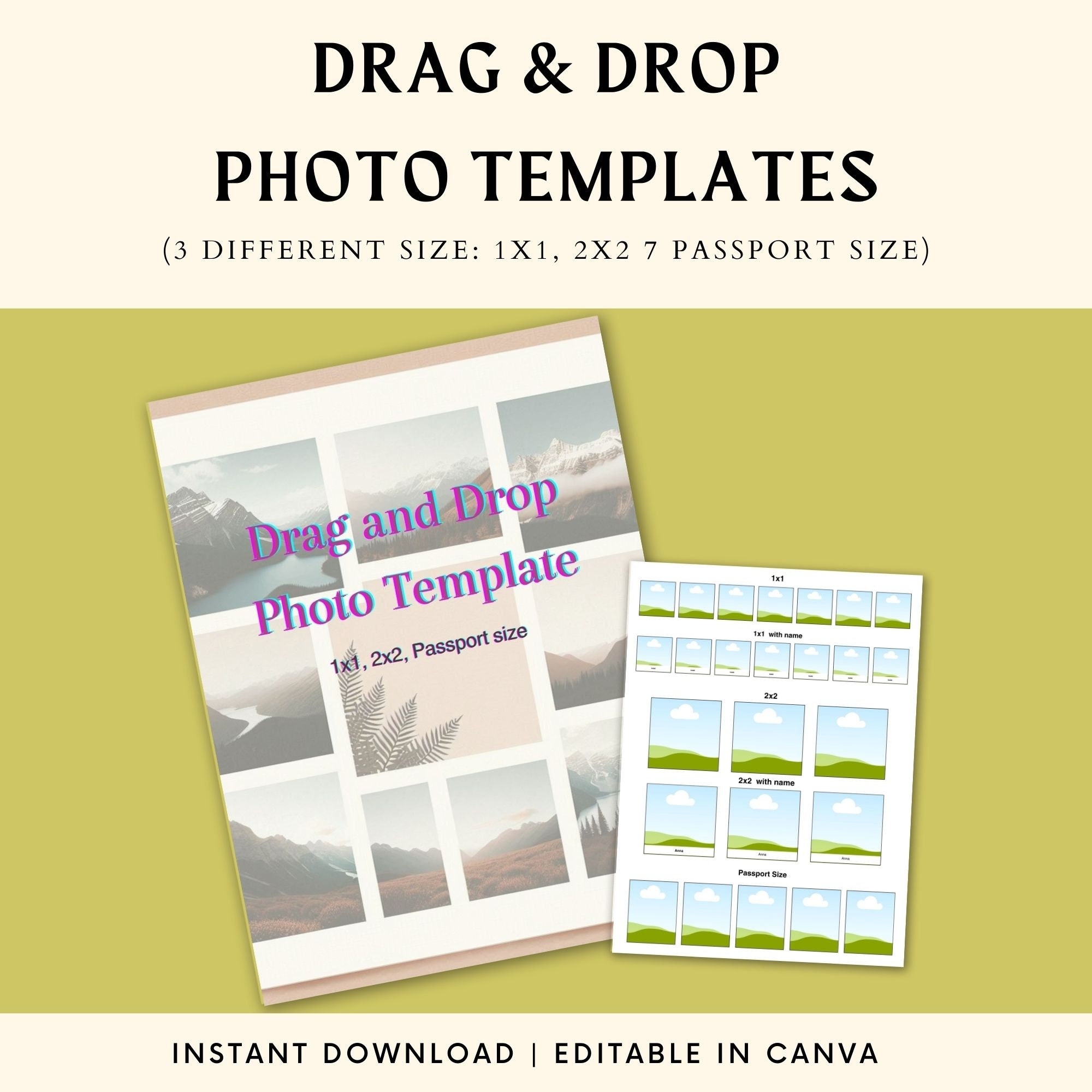2x2 id printable template a4 2x2 id printable template a4