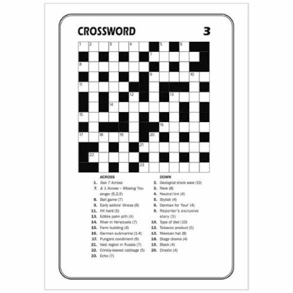 2 X A5 Mega Crossword Puzzle Books 450 Powerful Puzzles Brain Games For Sale Online EBay UK