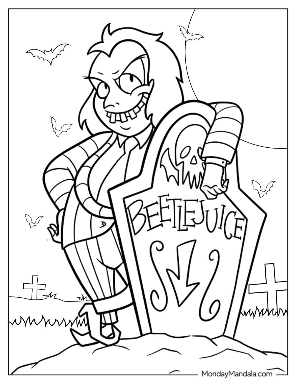 20 Beetlejuice Coloring Pages Free PDF Printables 20 Beetlejuice Coloring Pages Free PDF Printables