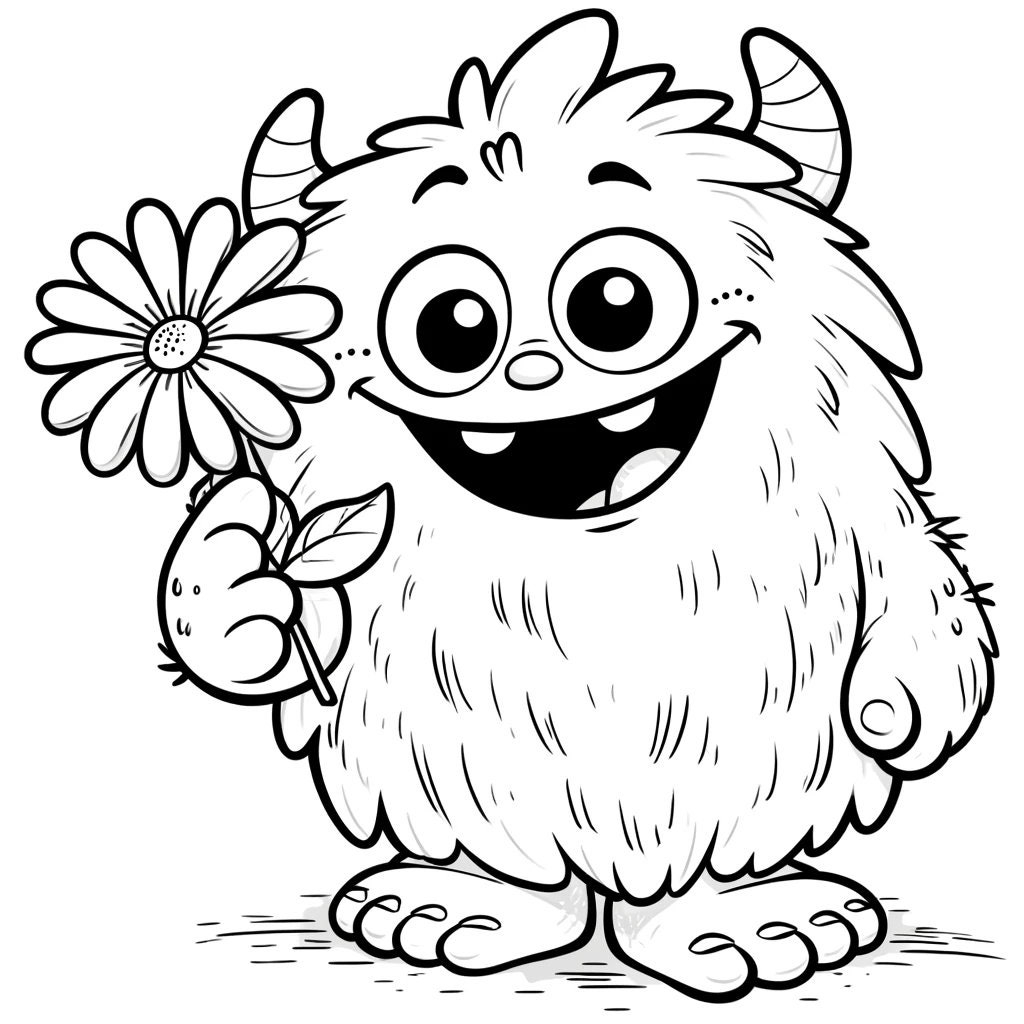20 Cute Monster Coloring Pages Monster Coloring Pages Cute Monster Coloring Fuzzy Monster Cute Gift Idea Coloring Gift Idea Kids Etsy Israel