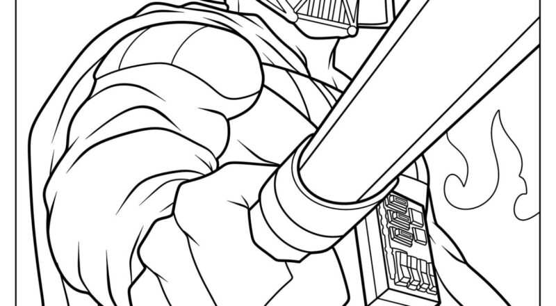 20 Darth Vader Coloring Pages Free PDF Printables